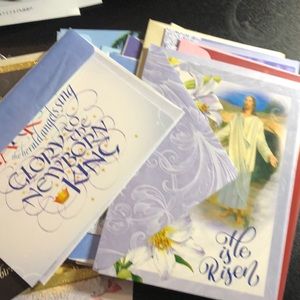 27 Religious Christmas cards.